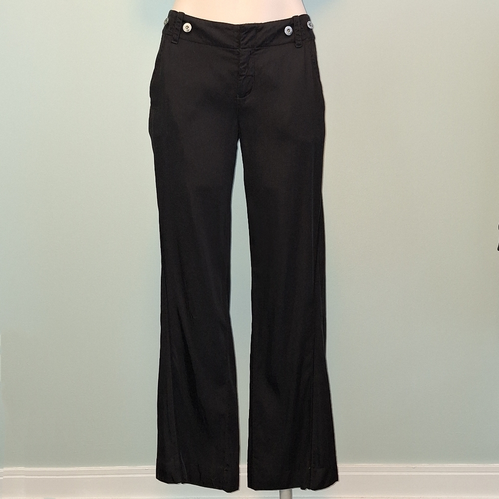🅱️🅾️G🅾️ Armani Exchange black silky jeans jeans
